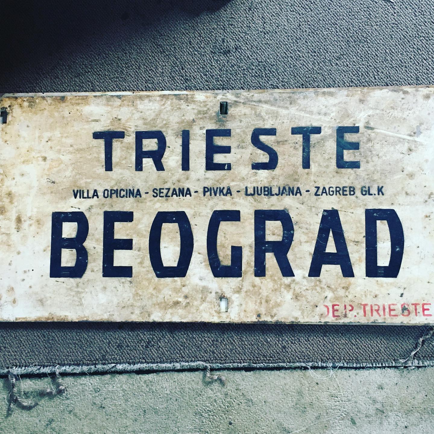 #TriesteBeograd #TrainsForEurope