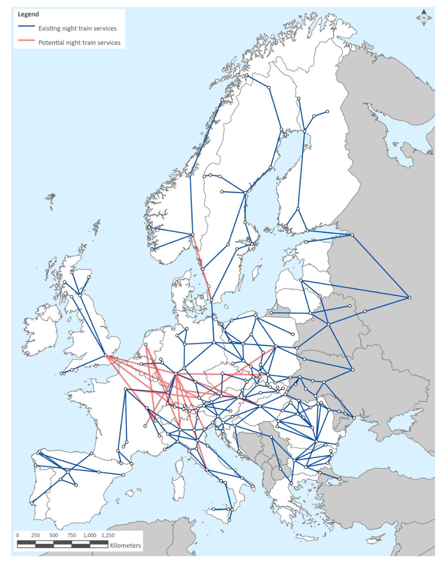 Rail Map Europe